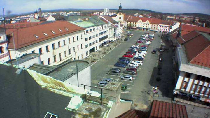 Онлайн веб-камера города Писек